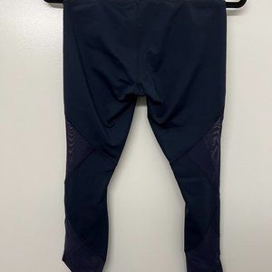 Athleta Leggings with Mesh Panels
